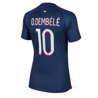 Paris Saint-Germain Ousmane Dembele #10 Domáci Ženy futbalový dres 2023-24 Krátky Rukáv